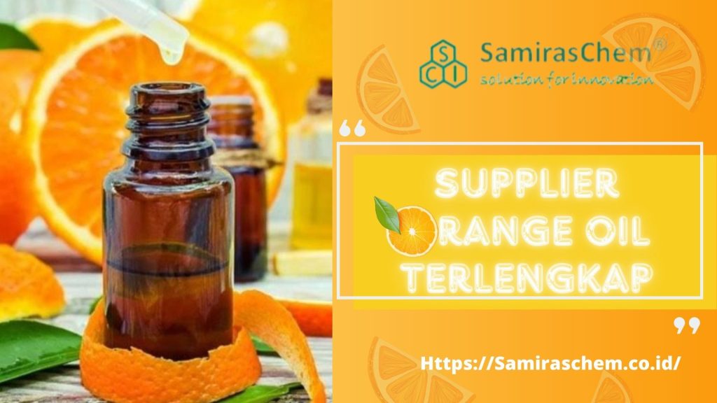 Supplier orange oil terlengkap