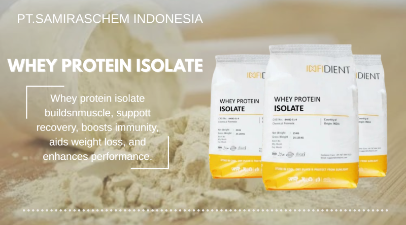 Pabrik penghasil Whey Protein Isolate