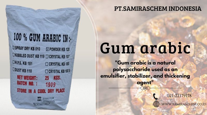 Pabrik penghasil gum arabic