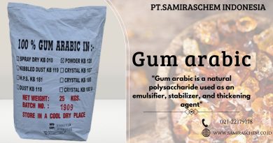 Sifat kimia gum arabic